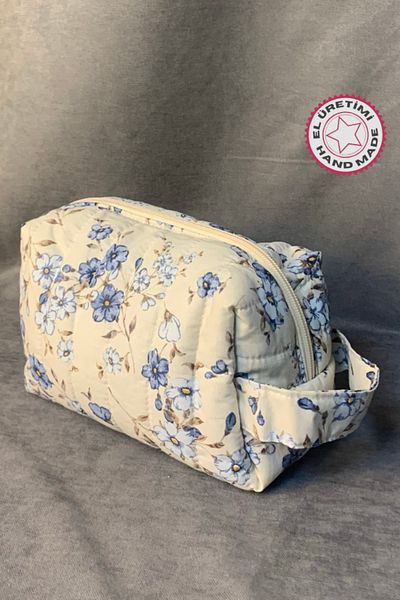 Uretti - Petek 7523 Χειροποίητη Floral Trend Τσάντα Μακιγιάζ / Περιποίησης
