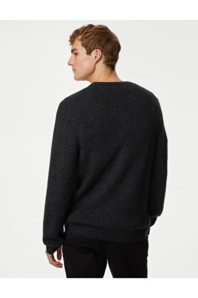 Marks & Spencer Regular Fit Yuvarlak Yaka Kazak