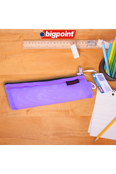 Bigpoint Purple Large Chamber Pen - Bag Hanging with Mesh and Hanger