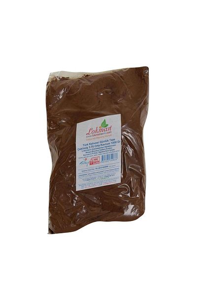 LokmanAVM Turkish Coffee Daily Freshly Ground 3.75 Medium Kavrum Kilos 1000gr