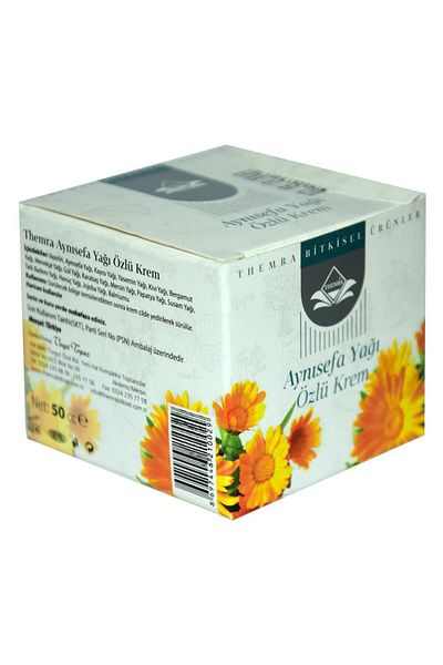 Themra Natural Calendula Cream 50cc - Vegetable Oil Extract