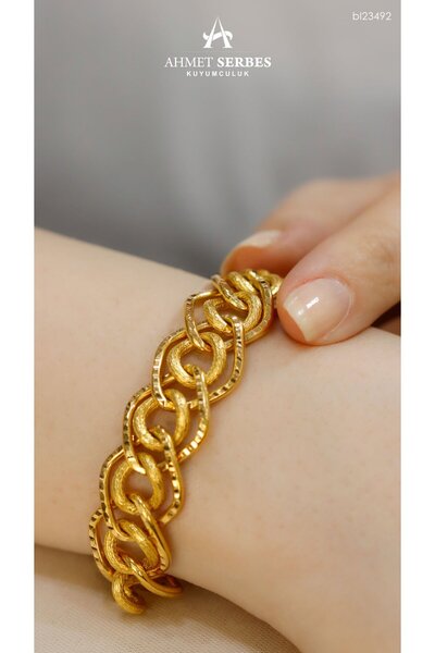 Ahmet Serbes Kuyumculuk Samanyolu Altın Bileklik