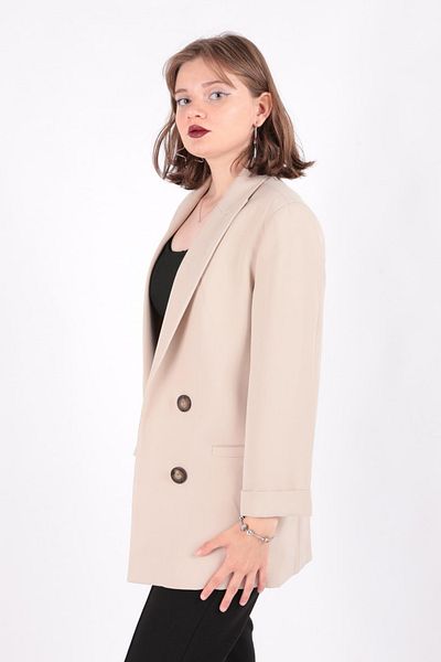 AYHAN 90491 Model Jachetă Blazer Damă