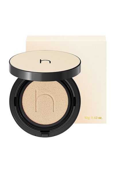 HAMEL Long Lasting, Natural Finish Korean Zero Fit Cushion Foundation Spf50 Pa Sunscreen 12g Natural