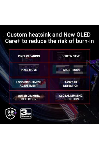 ASUS ROG Swift OLED 27" 1440P Gaming Monitor (PG27AQDP)