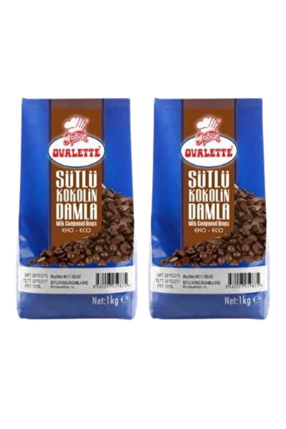 ovalette Sütlü Damla Kokolin Eko (2 KG) X2