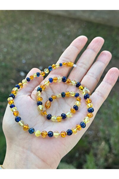 KEHRİBAREVİ EREĞLİ Kehribar Kolye Yetişkin Boy Yeni Model