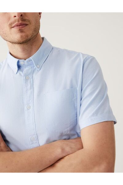Marks & Spencer Saf Pamuklu Oxford Gömlek