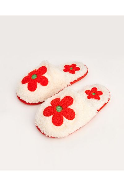 Chirpy Γυναικείες παντόφλες σπιτιών Dodo - Daisy Pattern