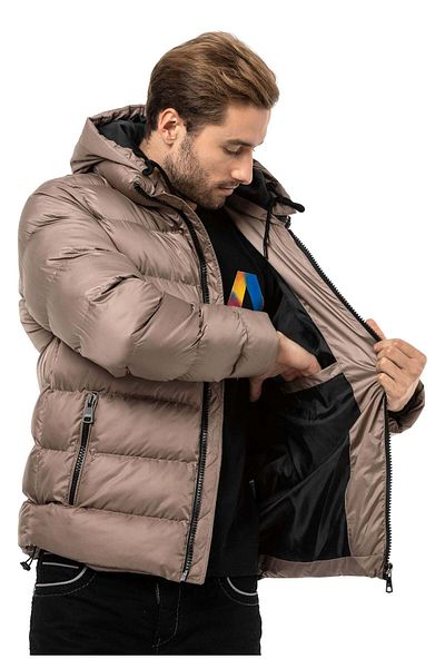 Cipo & Baxx CM224 Ανδρικό Παλτό Φουσκωτό