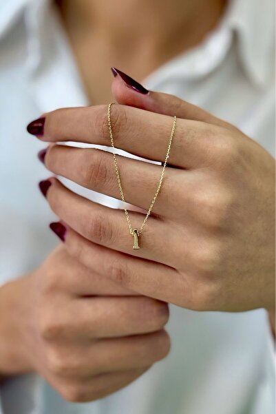 SEYHAN KUYUMCULUK İ Harfli Altın Kolye