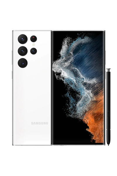 Samsung YENİLENMİŞ SAMSUNG GALAXY S22 ULTRA 512GB BEYAZ CEP TELEFONU (12 AY G...