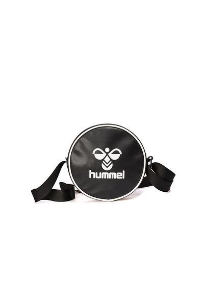 hummel Lasose Cross Body Bag Unisex Black Shoulder Bag
