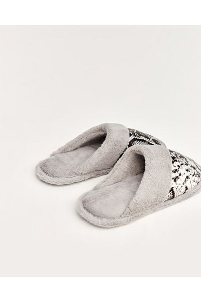 Chirpy Loli - Snake Patterned Women's House Slippers