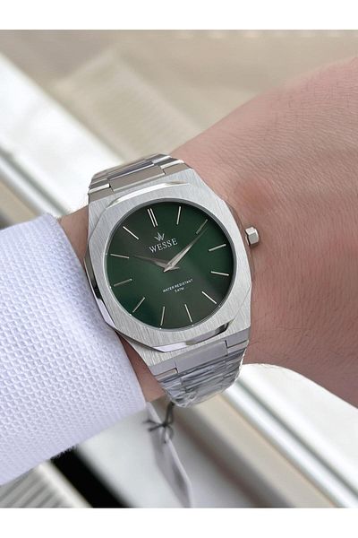 Wesse New Season Steel Cord Anti Tarnish Color Anti Throw Classic Sports 5 Atm Men's Wristwatch Ewwg 402602