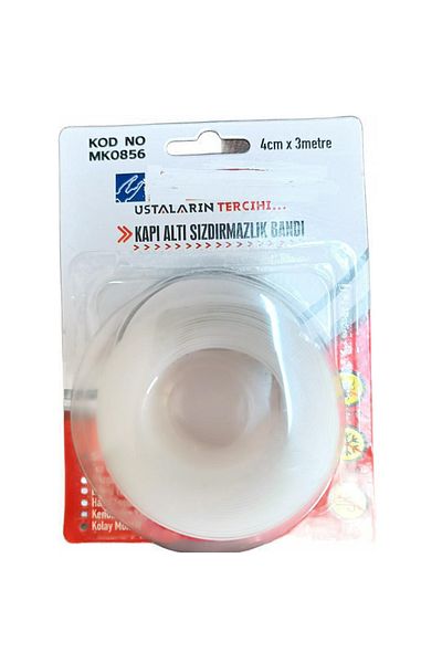 Netodak Under Door Leak Proof Tape 40mm/3 Meters - under Door Cold Cutter Dust Anti Wind Heat Insulation