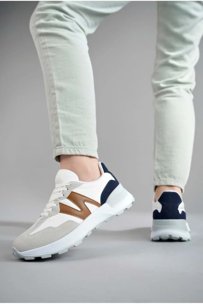 Kocamanlar Ayakkabı Lambırlent 300 Unisex Sports Sneaker Shoes WHITE