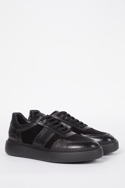 Galliano Shoes Torino Genuine Leather Khaki Suede Black Floater Eva Ready Sole Sneaker