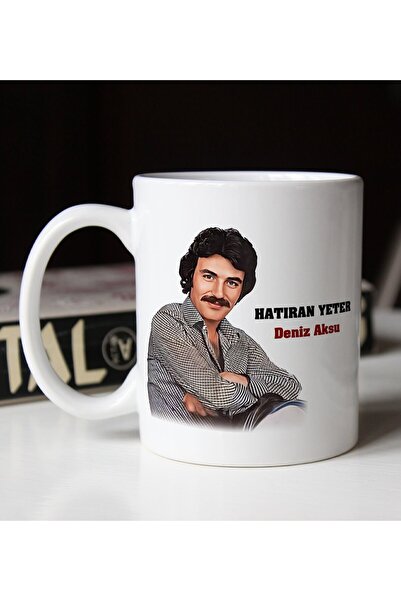 Bk Gift Kişiye Özel Ferdi Tayfur Hatıran Yeter Tasarımlı Beyaz Kupa Bardak