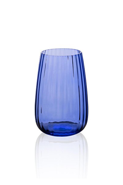 The Mia Glass Water Glass Blue 600 ml Brd0124