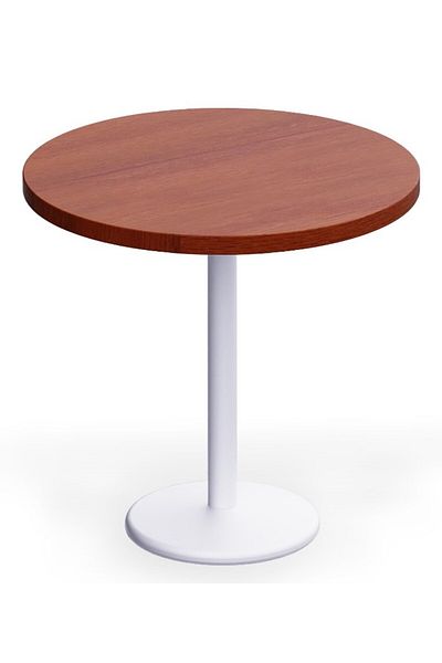 Mahmayi Round Pantry Table, Modern Design Coffee Task for Home Office, (80 cm Dia, Apple Cherry)