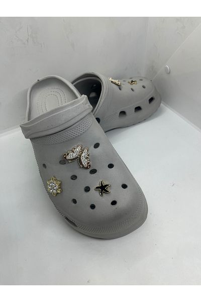 GENÇ Non-Slip Sole - Butterfly Stone Cros Sandelet Slippers