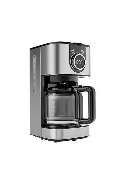 Karaca 2303 Timed Automatic Inox Filter Coffee Machine XL 15 Cup