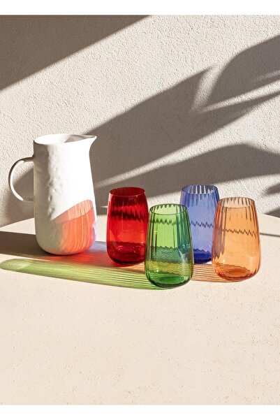 The Mia Glass Water Glass Green 600 ml Brd0125