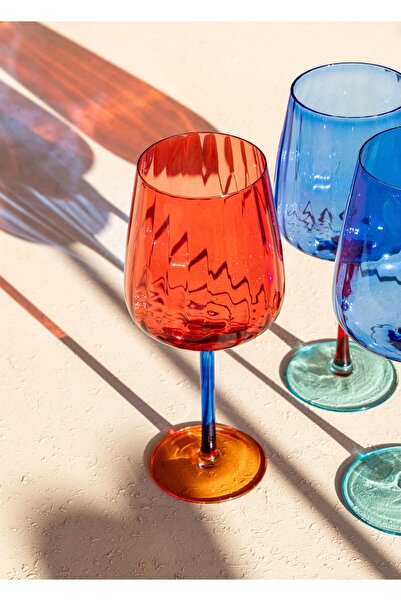 The Mia Şarap Kadehi Kırmızı 500 ml