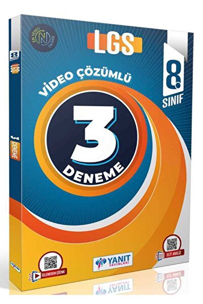 Yanıt Yayınları Yanıt Yayınları Lgs 3 Fasikül Deneme Video Çözümlü