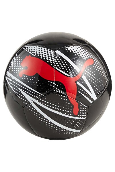 Puma 084073-01 Attacanto Graphic 5 no Futbol Topu SİYAH-KIRMIZI