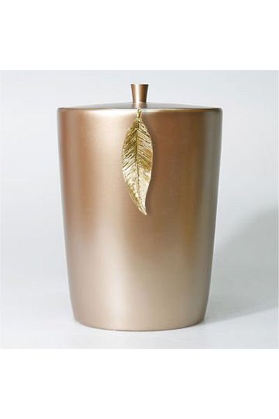 Selim Κάδος απορριμμάτων Mink Gold Leaf