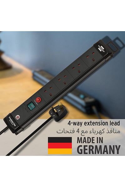 Brennenstuhl 4-way Extension Cord Premium-Line 3M