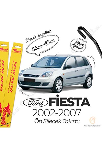 Inwells Ford Fiesta Muz Silecek Takımı (2002-2007) 55x40cm