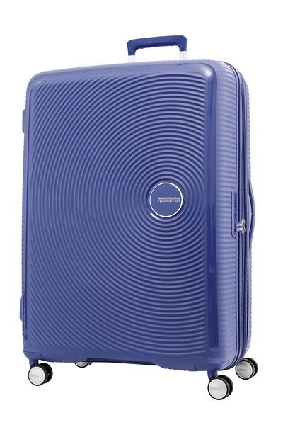 American Tourister CURIO 80cm Hard Shell Luggage – Ultra Marine with TSA Lock