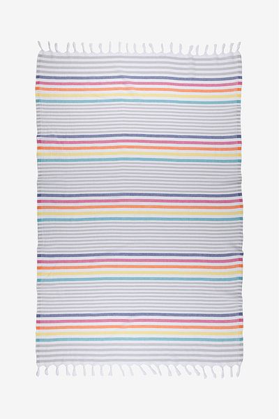 Barine Peshtamal din bumbac Bahamas Tropical Colorat 90x170