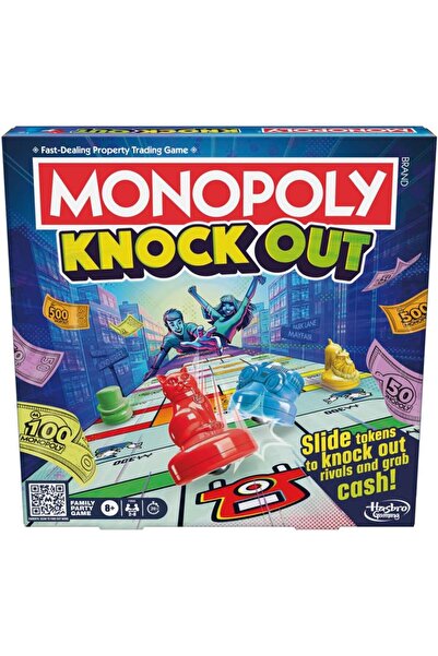 Hasbro لعبة مونوبولي نوك آوت للحفلات العائلية