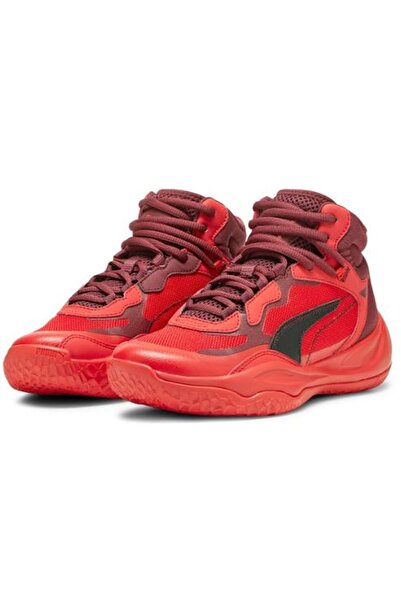 Puma Playmaker Pro Mid Jr 378330-13 Unisex Basketbol Ayakkabısı KIRMIZI