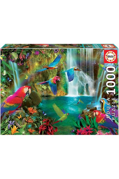 EDUCA Jigsaw Puzzle Parrots Tropical 1000pcs 18457