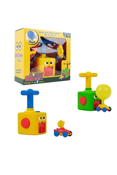 Erdem Oyuncak Pump Balloon Inflator Launcher Car Er-410