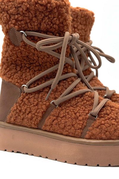 Shoebutik Γυναικείες μπότες Astana Taba βελούδινες