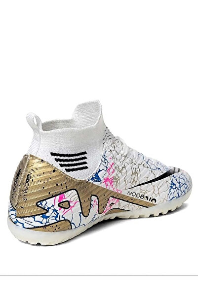 Techsport Laliga Air Unisex Halı Saha Ve Çim Zemin Kramponu Çoraplı Renkli
