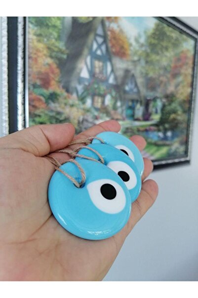 312 KONSEPT Μπλε γυάλινη χάντρα του κακού ματιού 5 εκ. - Διακοσμητική χάντρα ...