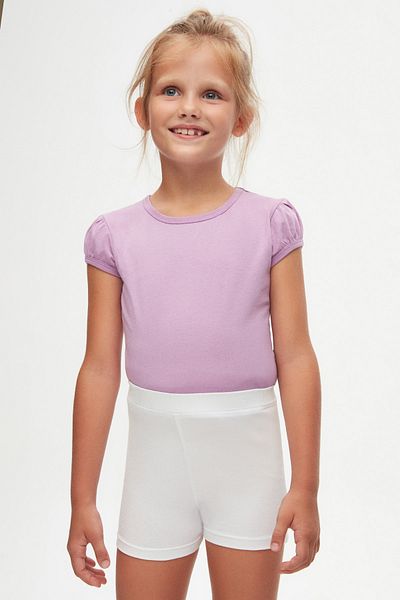 LOVETTI White Dance Shorts for Girl - Basic Model