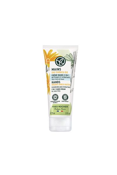 Yves Rocher 2 in 1 hand cream with organic arnica water