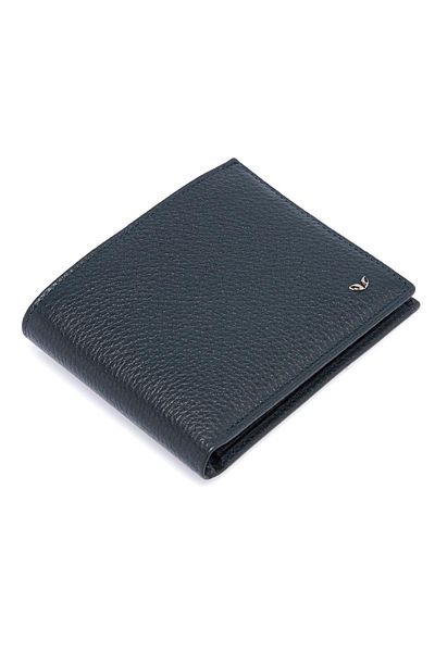 Tergan Navy Blue Genuine Leather Men's Wallet - S1Ce 00001647 -A38