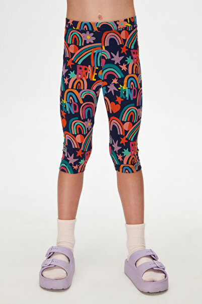 LOVETTI Brave & Happy Дівчача - Принтовані капрі до колін