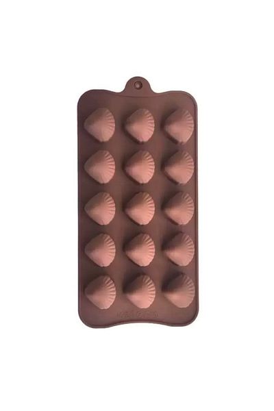 artizanmutfak Silicone Mussel Ice Tray and Chocolate Mold (Mid-13)