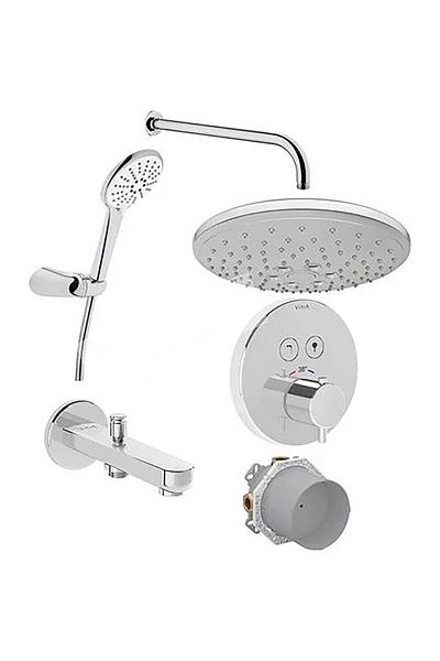 VitrA A49293 Root R Aqua Control Thermostatic Built-In Shower Set