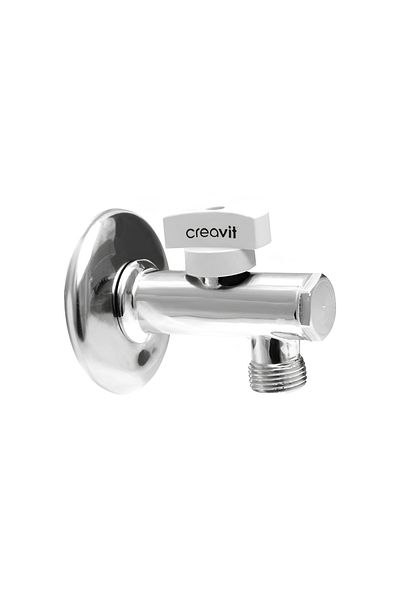 Creavit 1/2-3/4 Chrome Filtered Laundry Tap - Ftc406
